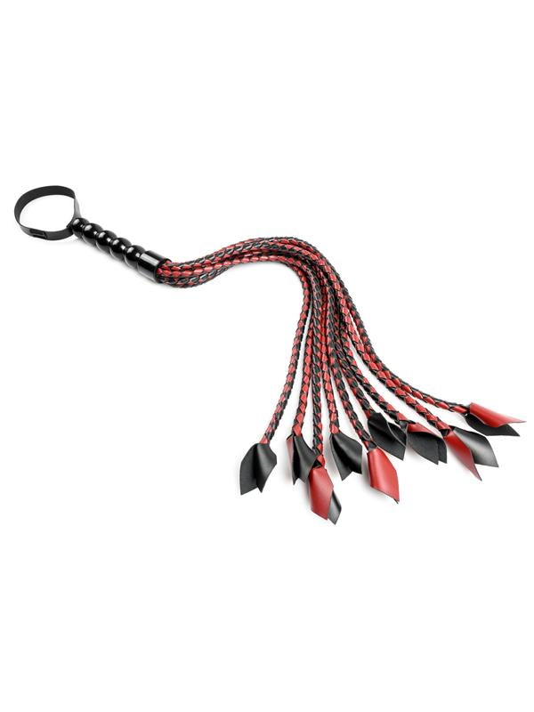 Sportsheets Saffron Braided Flogger Premium Whip Whips And Crops