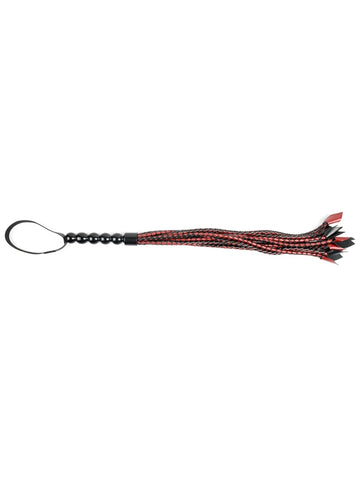 Sportsheets Saffron Braided Flogger Premium Whip - Whips And Crops