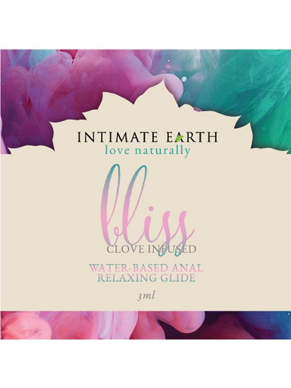 Bliss Anal Relaxing Water Based Glide 3ml Foil Anal Lubes