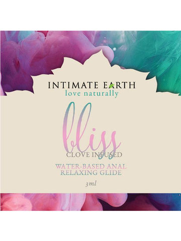 Bliss Anal Relaxing Water Based Glide 3ml Foil - Anal Lubes