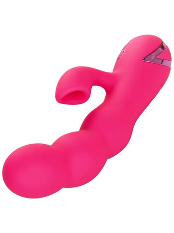 Calexotics California Dreaming Oceanside Silicone Rabbit Vibrator Pink - Rabbit Vibrators