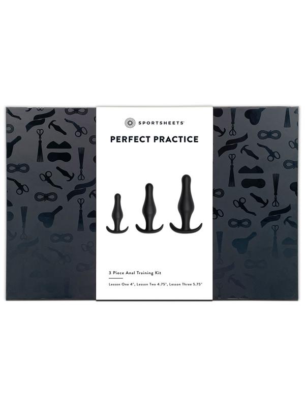 Sportsheets Perfect Practice Anal Training Kit Butt Plugs