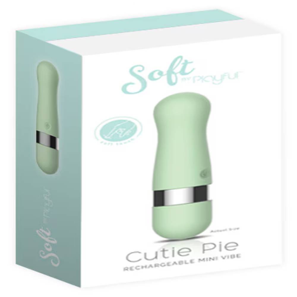 Soft by Playful Cutie Pie Rechargeable Mini Bullet Vibrator Bullet Vibrators