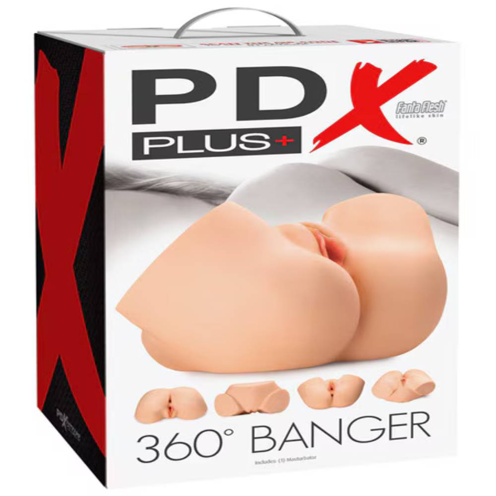 PDX Plus 360 Banger Mens Masturbator Realistic Butts And Vaginas