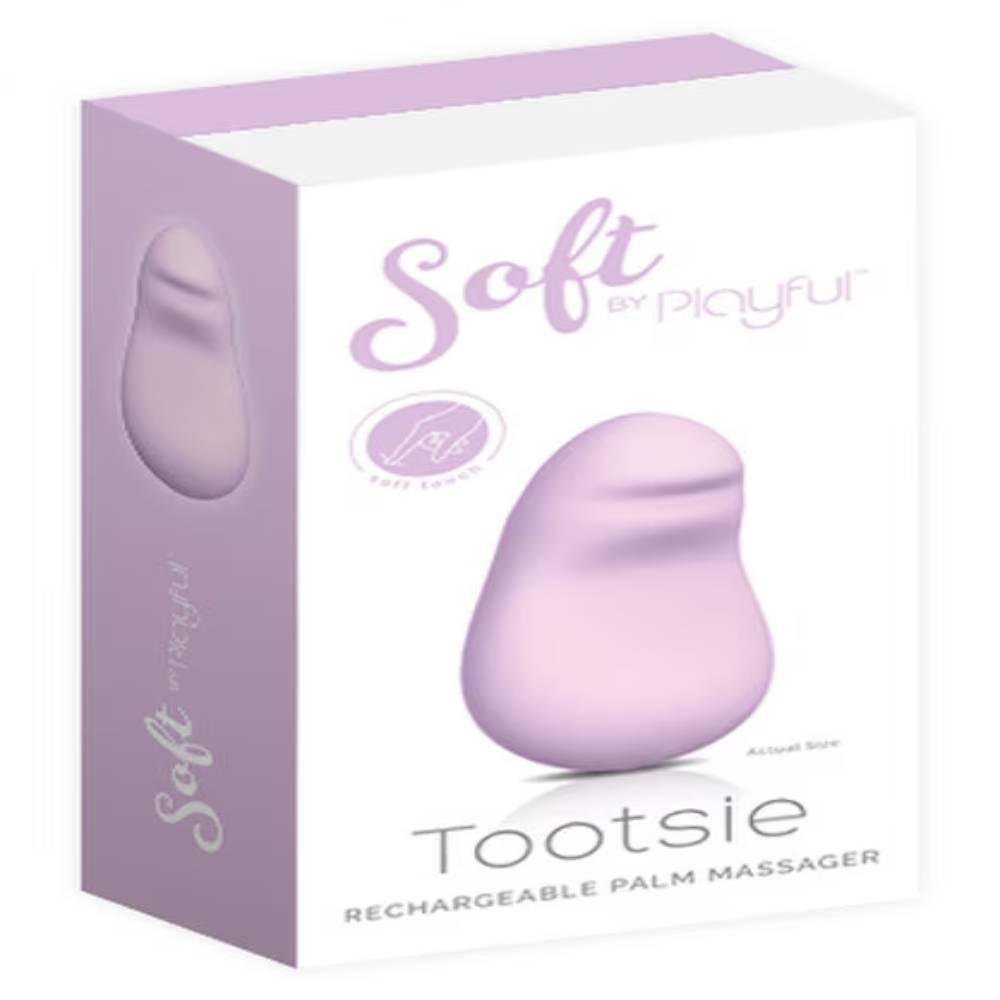 Soft by Playful Tootsie Rechargeable Palm Massager Personal Massagers