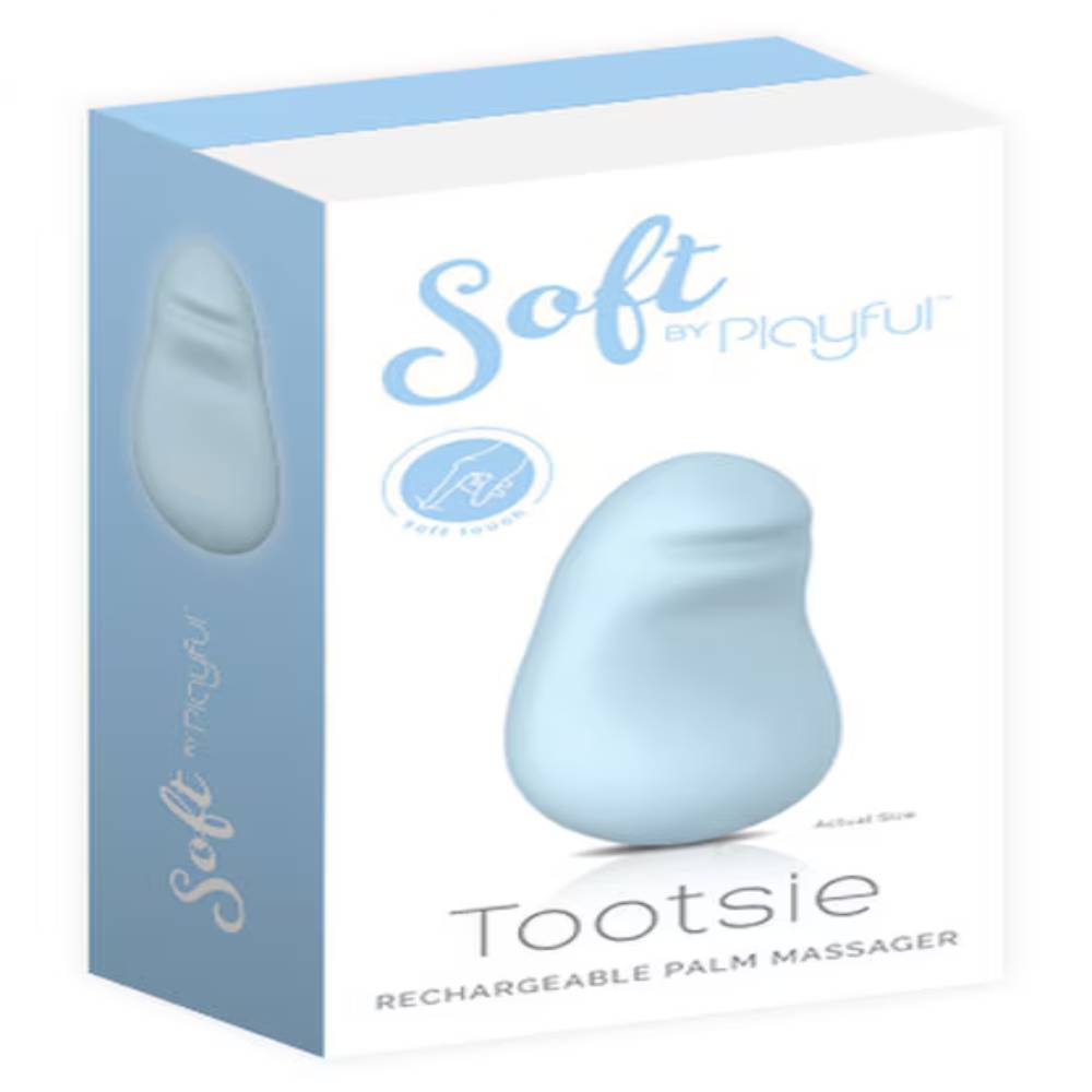 Soft by Playful Tootsie Rechargeable Palm Massager Personal Massagers
