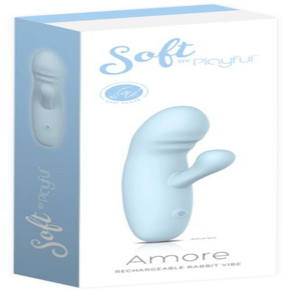 Soft by Playful Amore Rechargeable Rabbit Vibrator Rabbit Vibrators