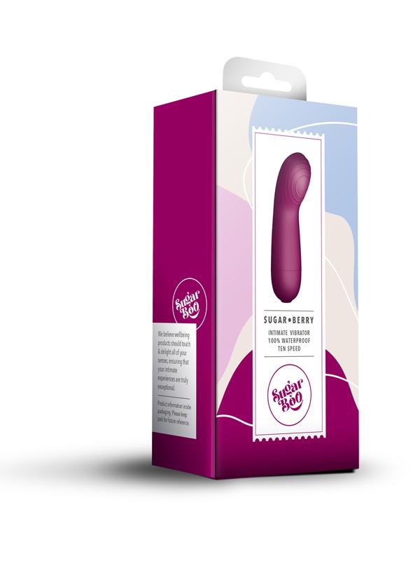 Rocks Off SugarBoo Sugar Berry G-Spot Vibrator - Waterproof Vibrators