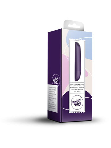Rocks Off SugarBoo Sugar Damson Bullet Vibrator - Bullet Vibrators