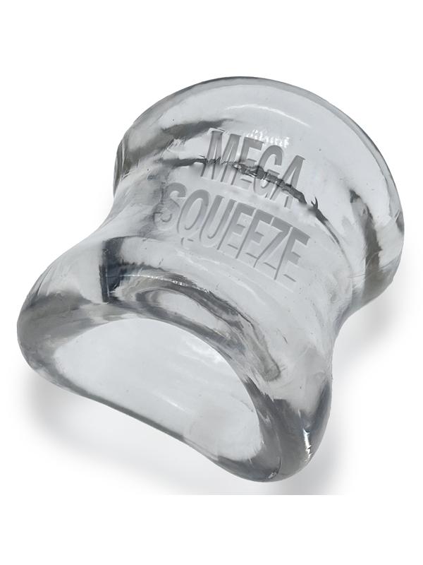 Oxballs Mega Squeeze Ergofit Ball Stretcher Clear Ball and Cock Toys