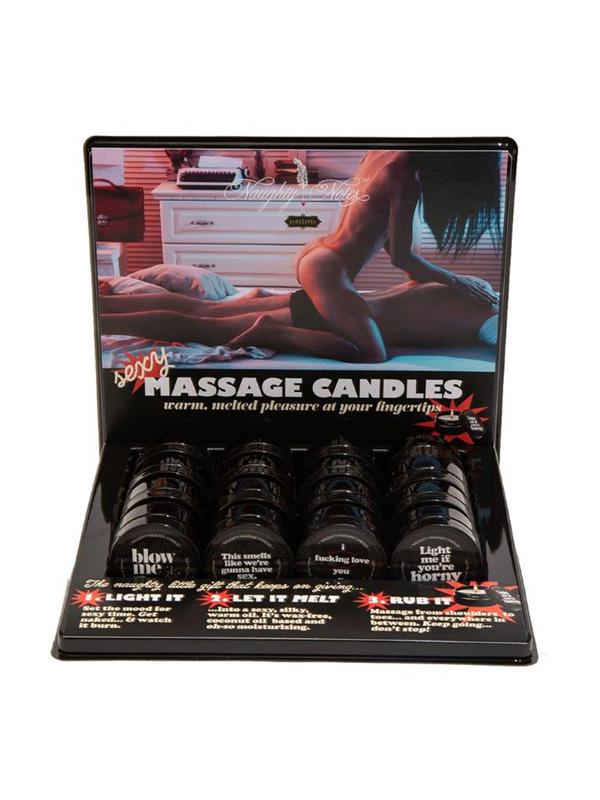 Kama Sutra Massage Candle Prepack 16 Units 2 Oz Bath and Intimate Fragrances