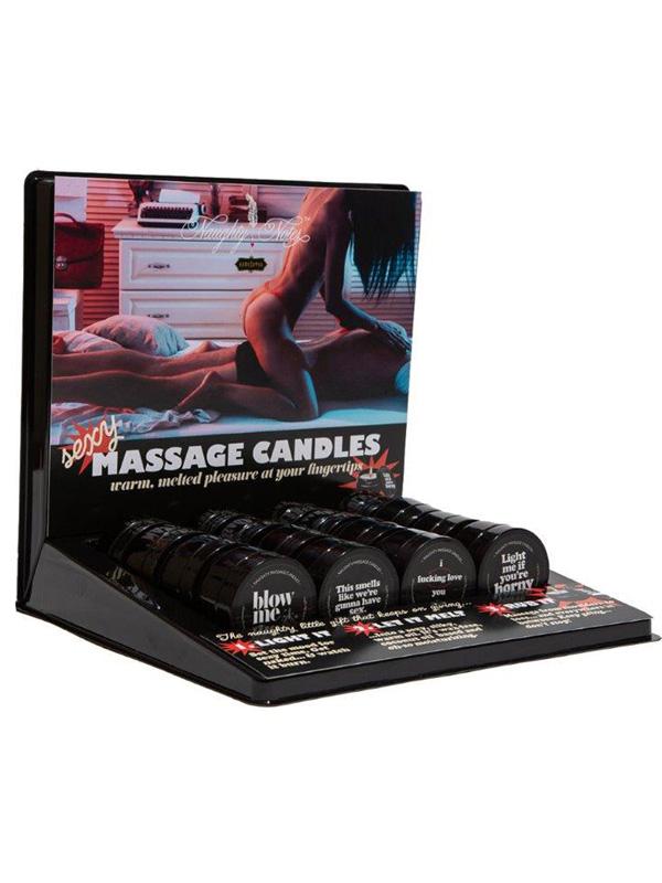 Kama Sutra Massage Candle Prepack 16 Units 2 Oz Bath and Intimate Fragrances