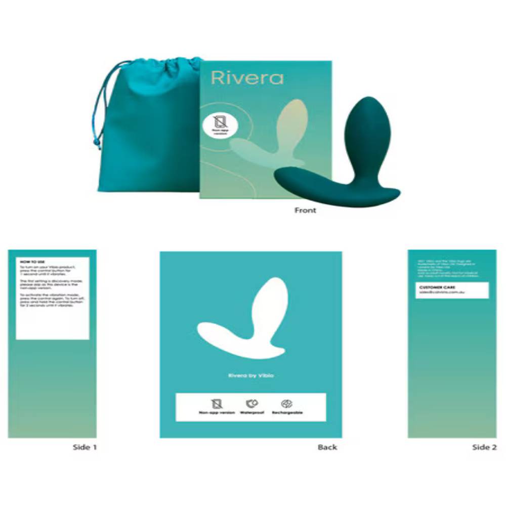 Vibio Rivera Waterproof Silicone Vibrating Butt Plug Butt Plugs