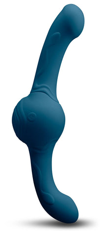 NS Novelties Revolution Tsunami G and P Spot Massager Teal - Double Ender