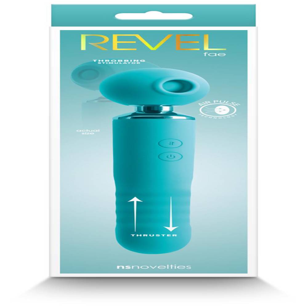 NS Novelties Revel Fae Air Pulse Clitoral Vibrator Clit Ticklers and Pulsators