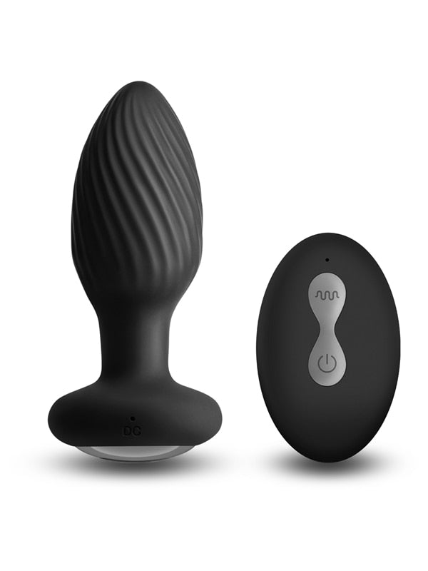 Renegade Alpine Vibrating Butt Plug Black Butt Plugs