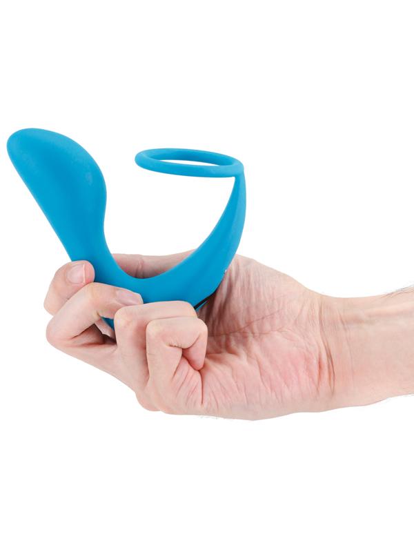 Renegade Slingshot II Cock Ring and Prostate Stimulator Teal Cock Ring Sets