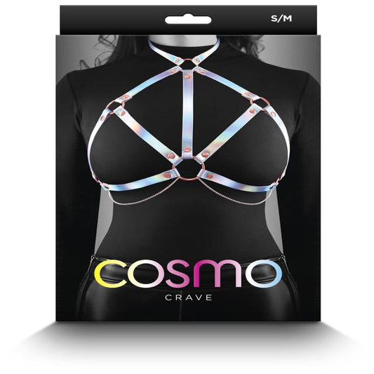 NS Novelties Cosmo BDSM Play Harness Crave - Her Fetish