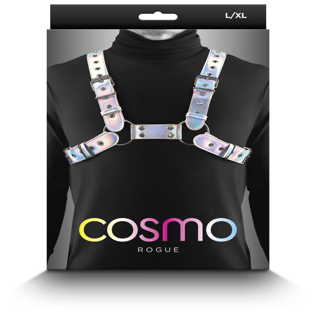 NS Novelties Cosmo Bondage Play Harness Rogue Cuffs And Restraints