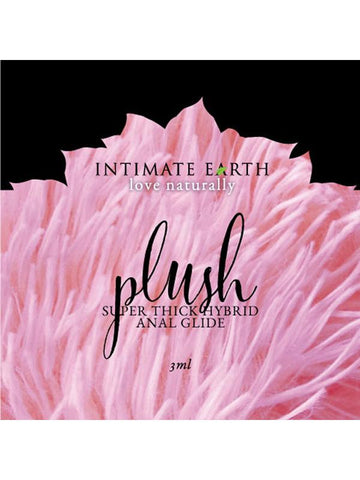 Intimate Earth Plush Hybrid Super Thick Anal Glide 3ml Foil - Anal Lubes
