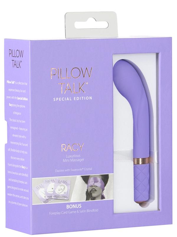 Pillow Talk Special Edition Racy Mini Massager Purple Personal Massagers