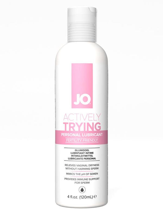 System Jo Actively Trying Original Lubricant 120ml - Lubricants and Lotions