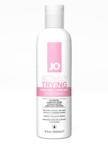 System Jo Actively Trying Original Lubricant 120ml - Lubricants and Lotions