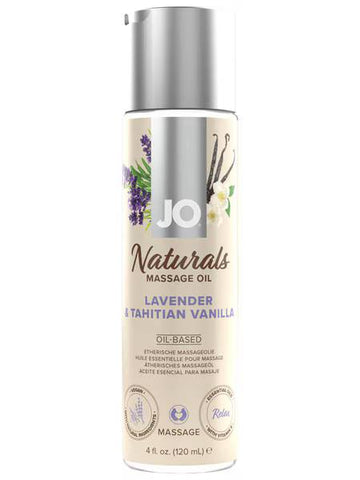 System JO Naturals Oil Based Massage Oil 120 ml - Massage Oils and Lubricants