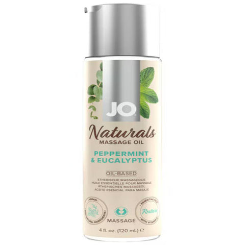 System JO Naturals Oil Based Massage Oil 120 ml - Massage Oils and Lubricants
