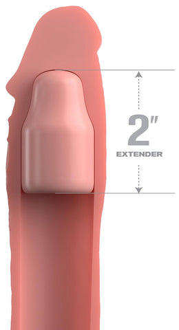 Fantasy Xtensions Elite 6 Inch Extension with Strap Light - Penis Sleeves and Extenders