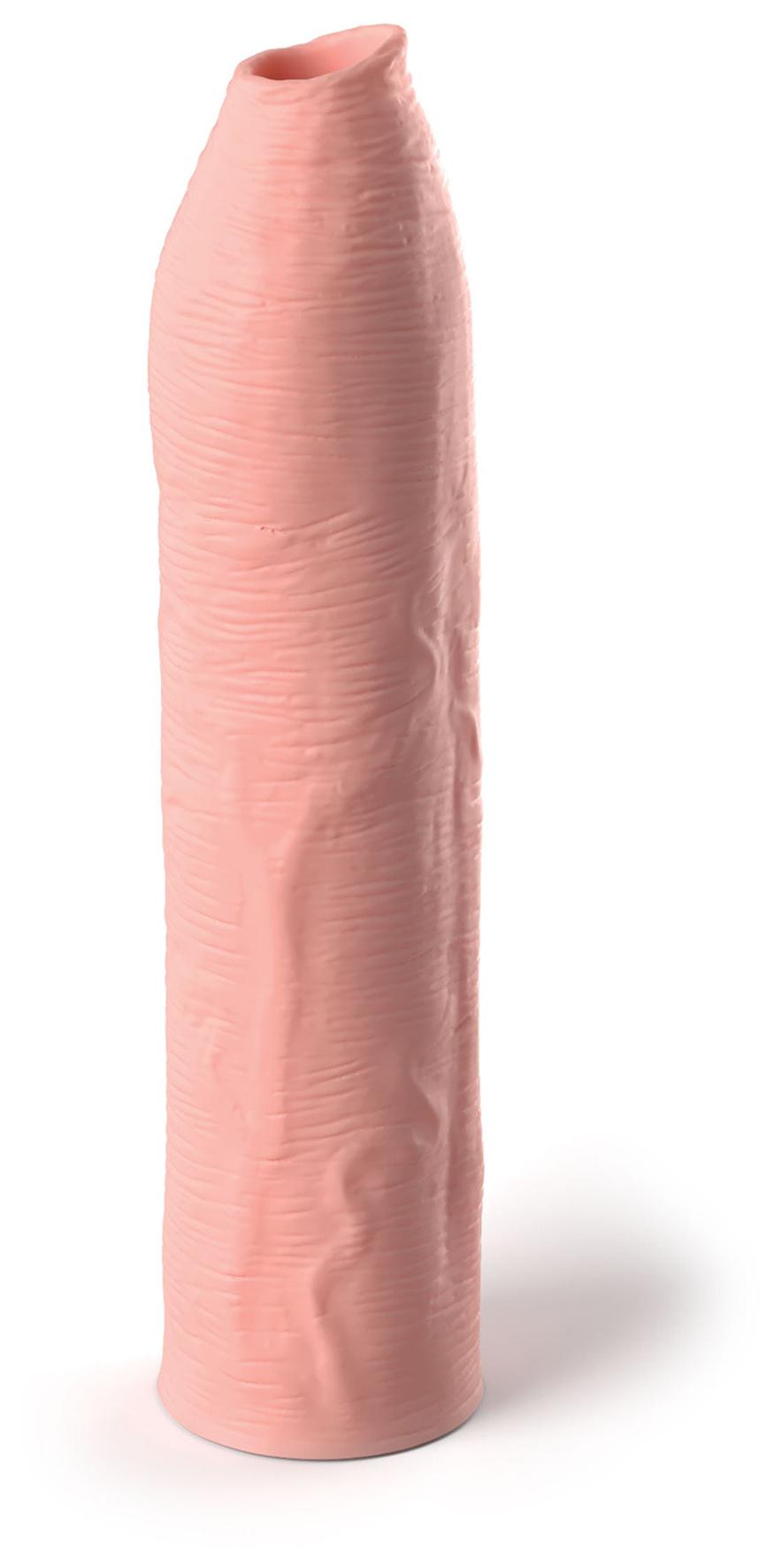 Fantasy Xtensions Elite Uncut 7 Inch Extension Sleeve Light Penis Sleeves and Extenders