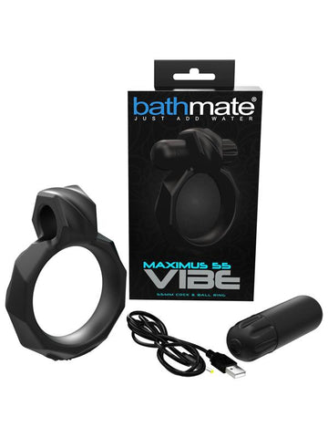 Bathmate Maximus Vibe 55 Vibrating Cock Ring - Cock Rings
