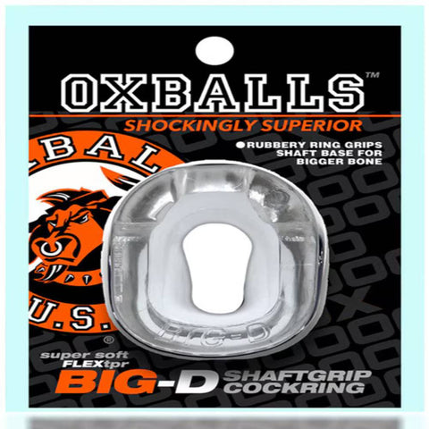 Oxballs Big-D Shaft Grip Super Soft Cock Ring - Stretchy Cock Rings