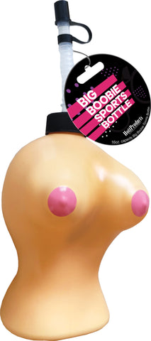 Bachelorette Party Big Boobie Shaped Sports Bottle - Party Gifts and Novelties