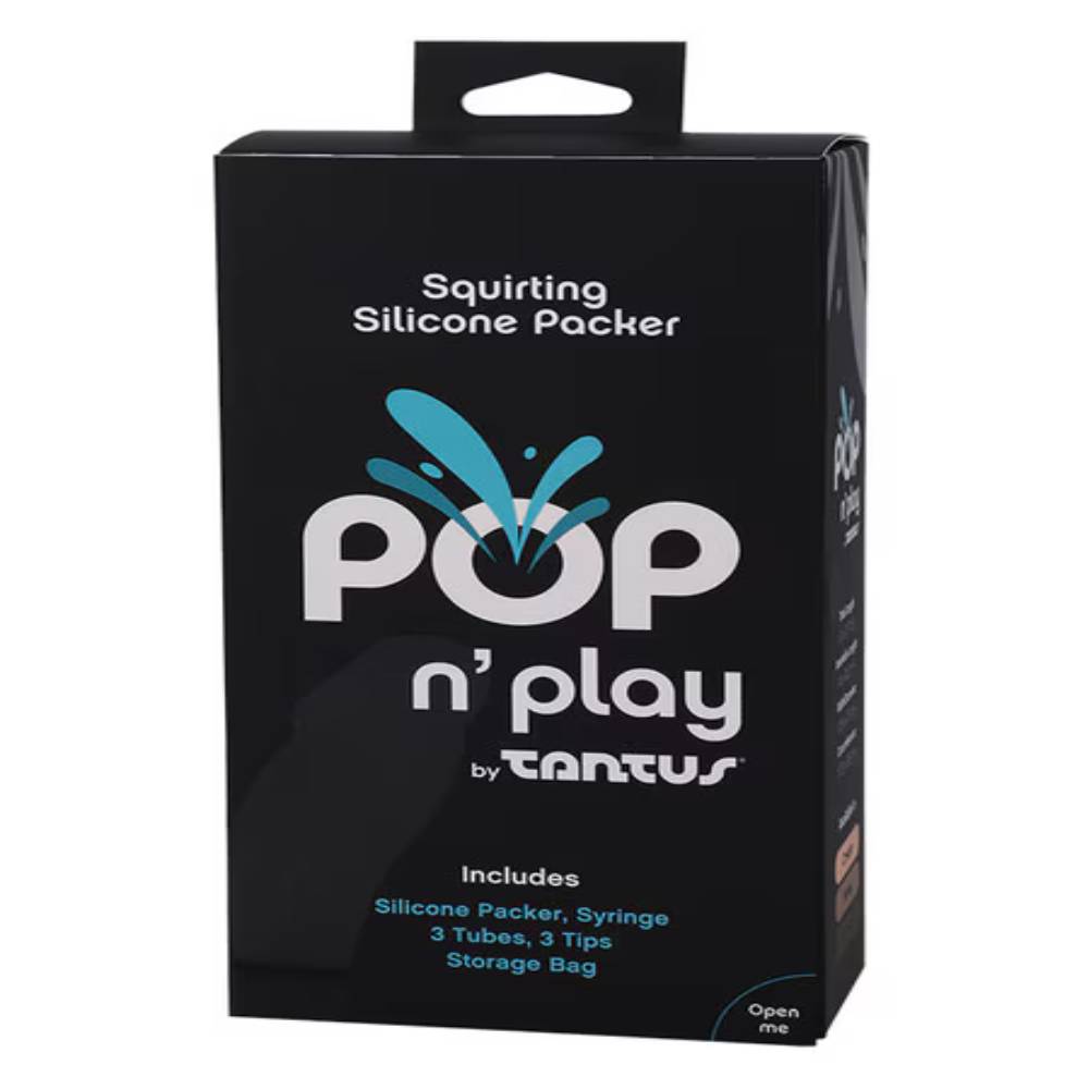 POP N Play by TANTUS Realistic Squirting Packer Dildo Realistic Dildos