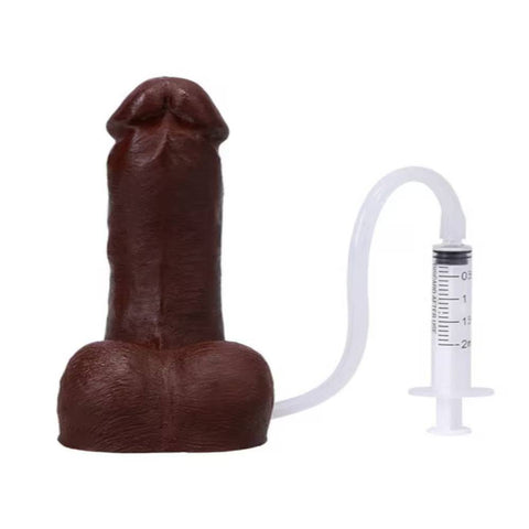 POP N Play by TANTUS Realistic Squirting Packer Dildo - Realistic Dildos