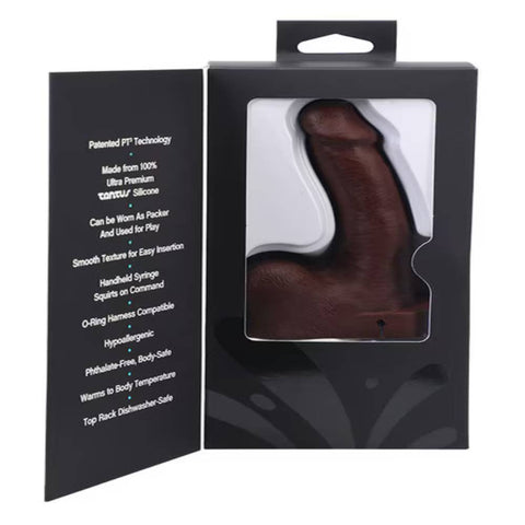 POP N Play by TANTUS Realistic Squirting Packer Dildo - Realistic Dildos