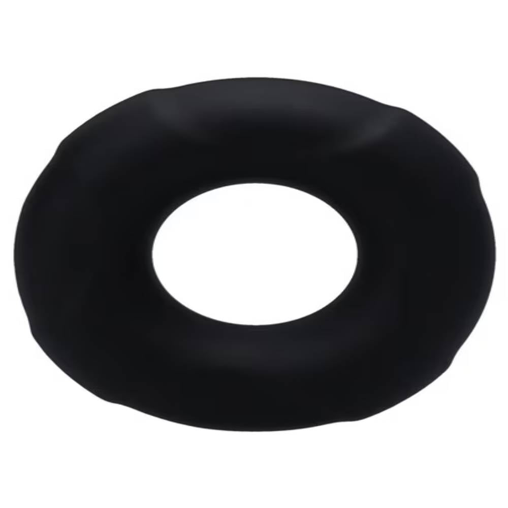 Tantus Buoy Stretchy Silicone Cock Ring Onyx Stretchy Cock Rings