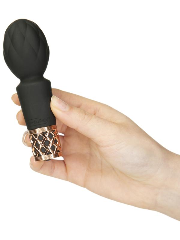 BMS Factory Pillow Talk Secrets Pleasure Wand Black Body Wands