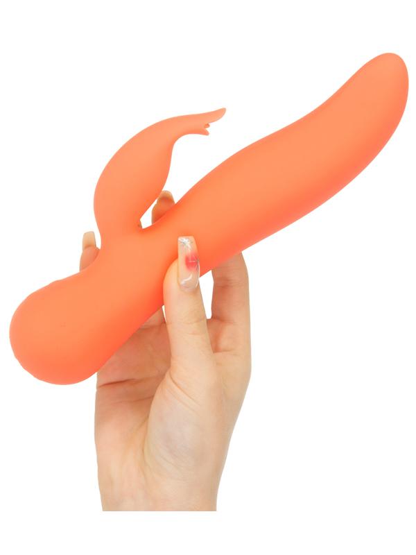 Swan The Blossom Rechargeable Rabbit Vibrator Peach Rabbit Vibrators