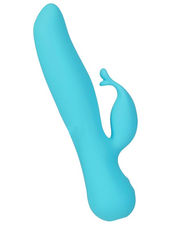 Swan The Kissing Rechargeable Rabbit Vibrator Blue Rabbit Vibrators