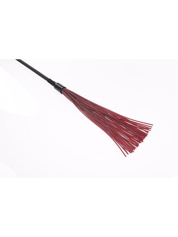 Sportsheets Saffron Tap & Tickle Dual Ended Crop and Silicone Flogger - Whips And Crops