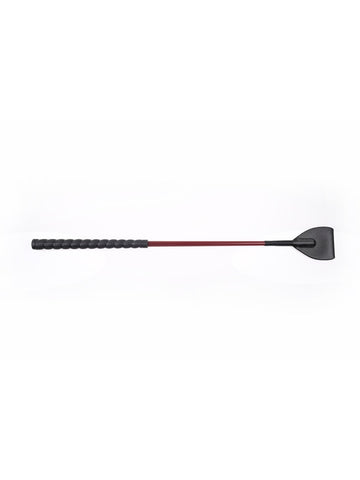 Sportsheets Saffron Leather Crop With Rubberized Grip - Whips And Crops