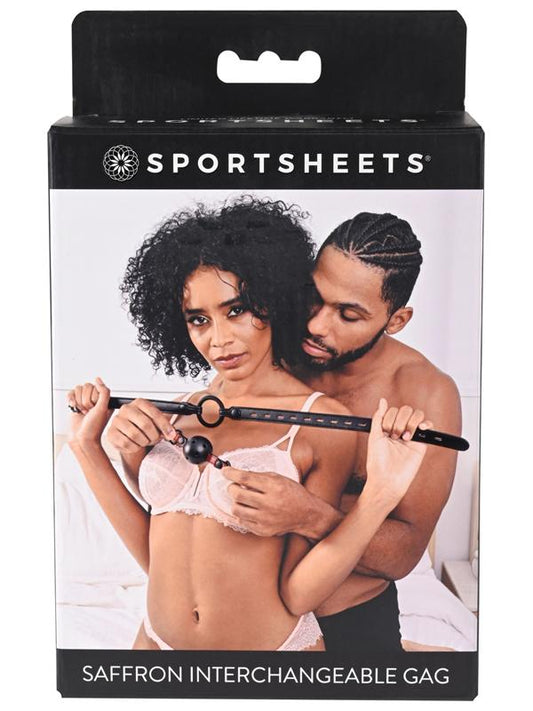 Sportsheets Saffron Interchangeable Gag - Bondage Gags and Bits