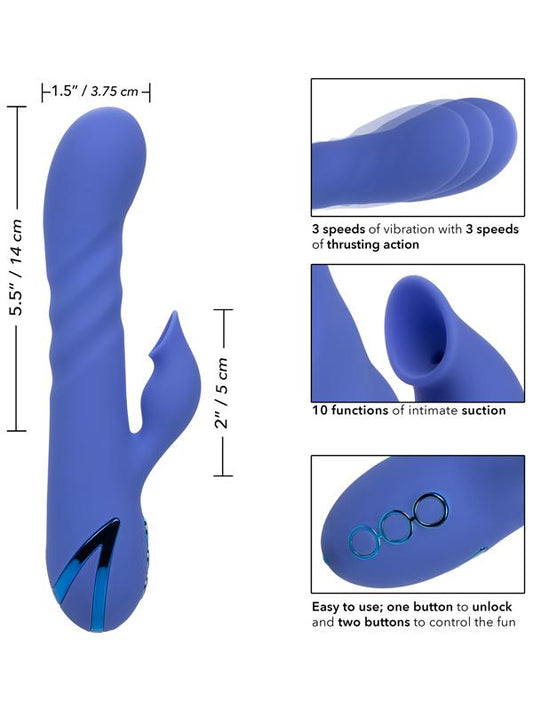 California Dreaming LA Love Vibrator - Rabbit Vibrators