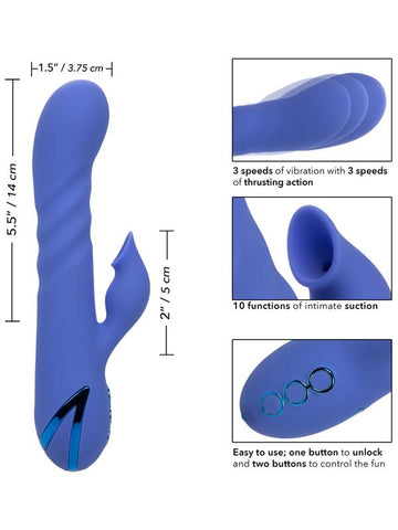 California Dreaming LA Love Vibrator - Rabbit Vibrators