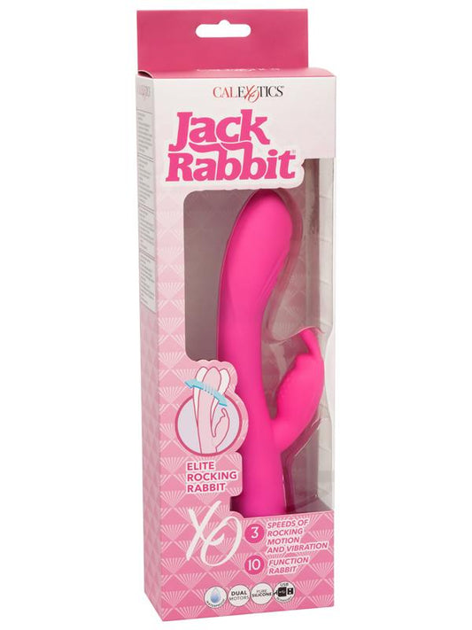 CalExotics Jack Rabbit Elite Rocking Rabbit Vibrator - Rabbit Vibrators