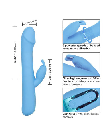 CalExotics Jack Rabbit Elite Rotating Rabbit Vibrator - Rabbit Vibrators