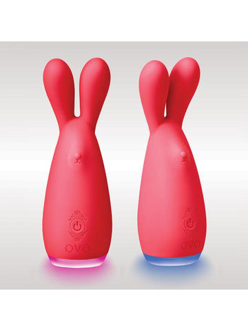 Ovo Ner Clitoral Silicone Rechargeable Vibrator - Rabbit Vibrators