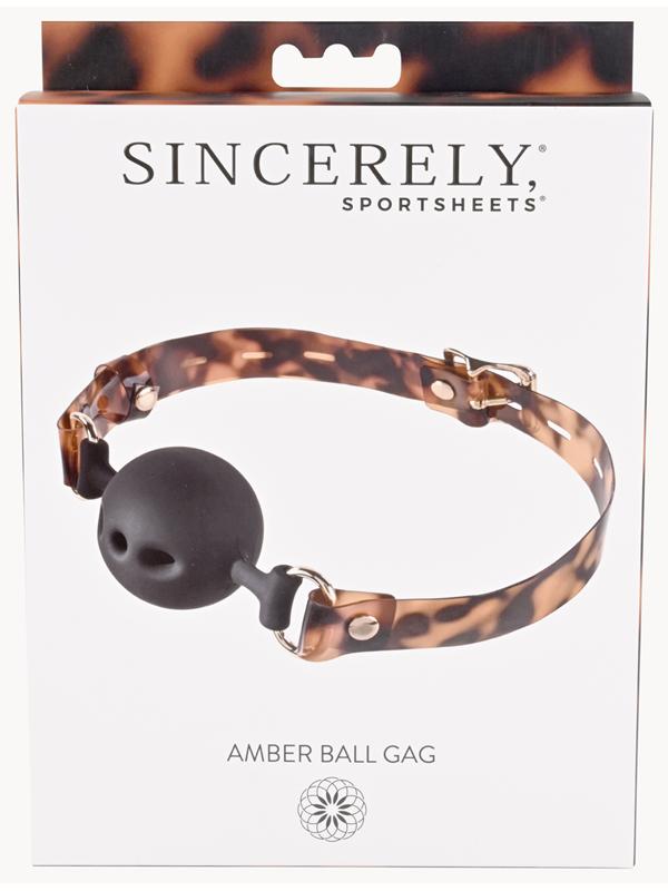 Sportsheets Amber Ball Gag Bondage Gags and Bits